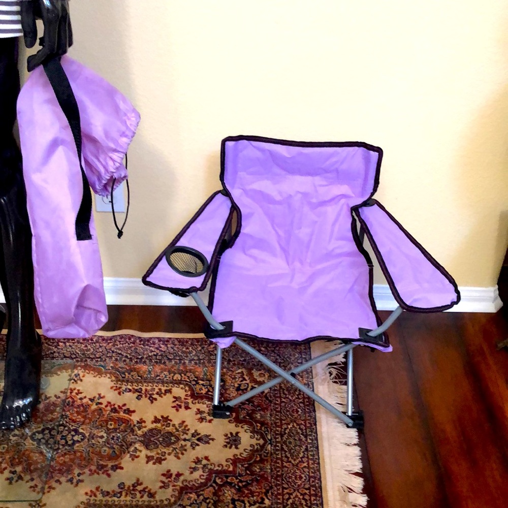 Girls beach chair lavender very beautiful